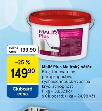 Malíř Plus Malířský nátěr 6 kg