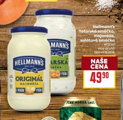 Hellmann's Tatarská omáčka, majonéza