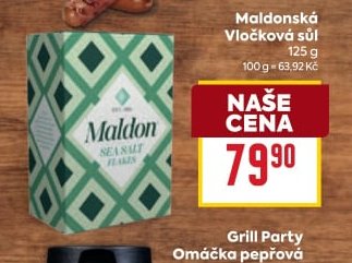 Maldonská Vločková sůl 125 g