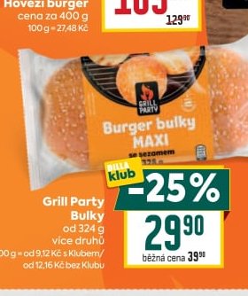 Grill Party Bulky MAXI
