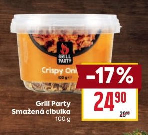 Grill Party Smažená cibulka