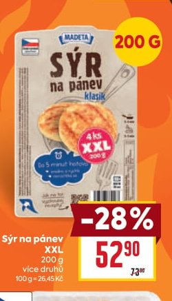 Sýr na pánev XXL