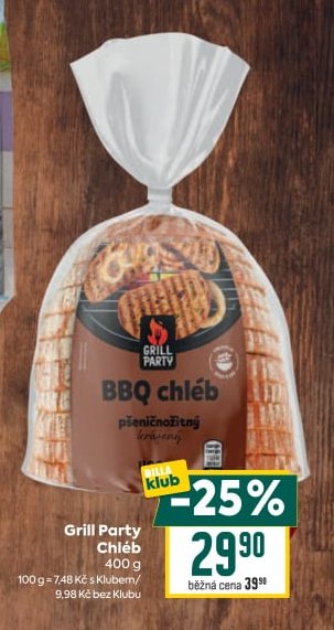 Grill Party Chléb