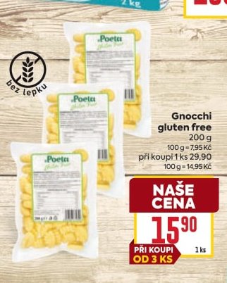 Poeta Gnocchi gluten free 200 g