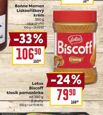 Lotus Biscoff klasik pomazánka