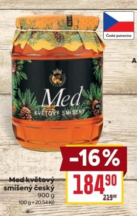 Med květový smíšený český
