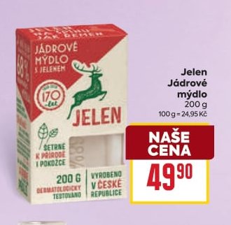 Jelen Jádrové mýdlo