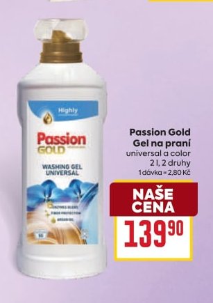 Passion Gold Gel na praní