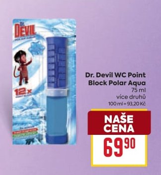 Dr. Devil WC Point Block Polar Aqua