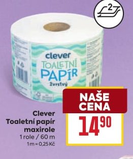Clever Toaletní papír maxirole