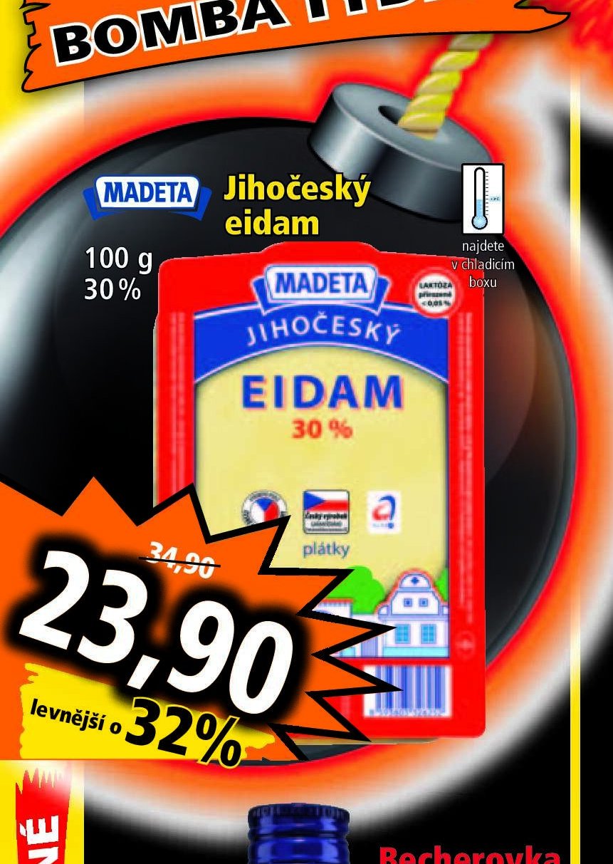 Madeta Jihočeský eidam