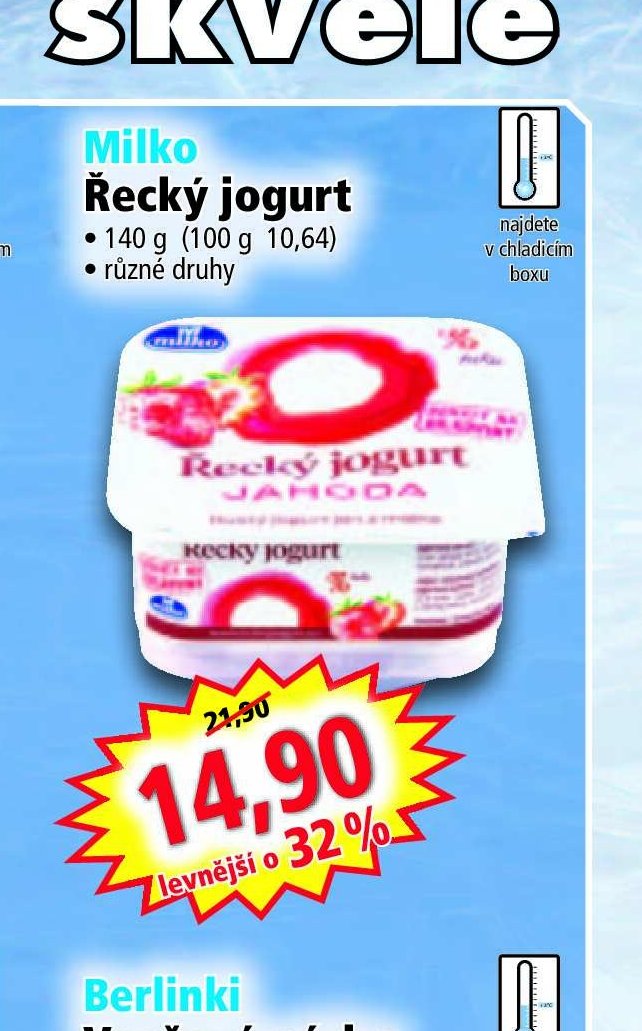 Milko Řecký jogurt