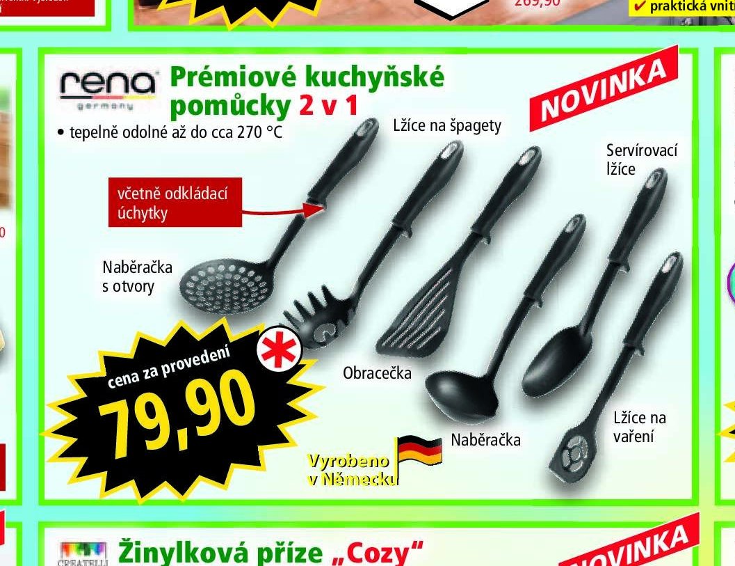 Prémiové kuchyňské pomůcky 2 v 1