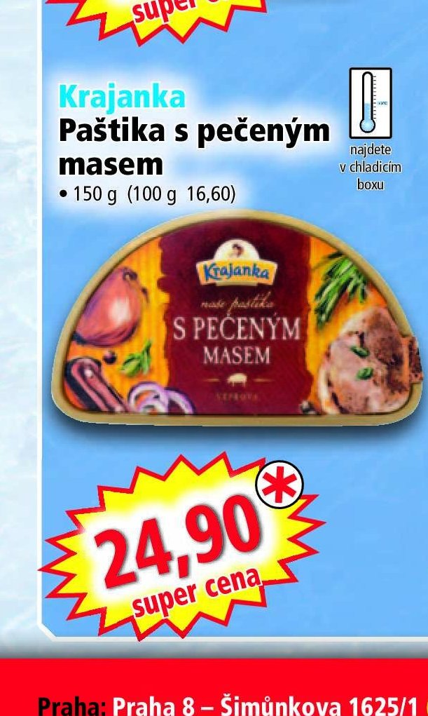 Krajanka Paštika s pečeným masem