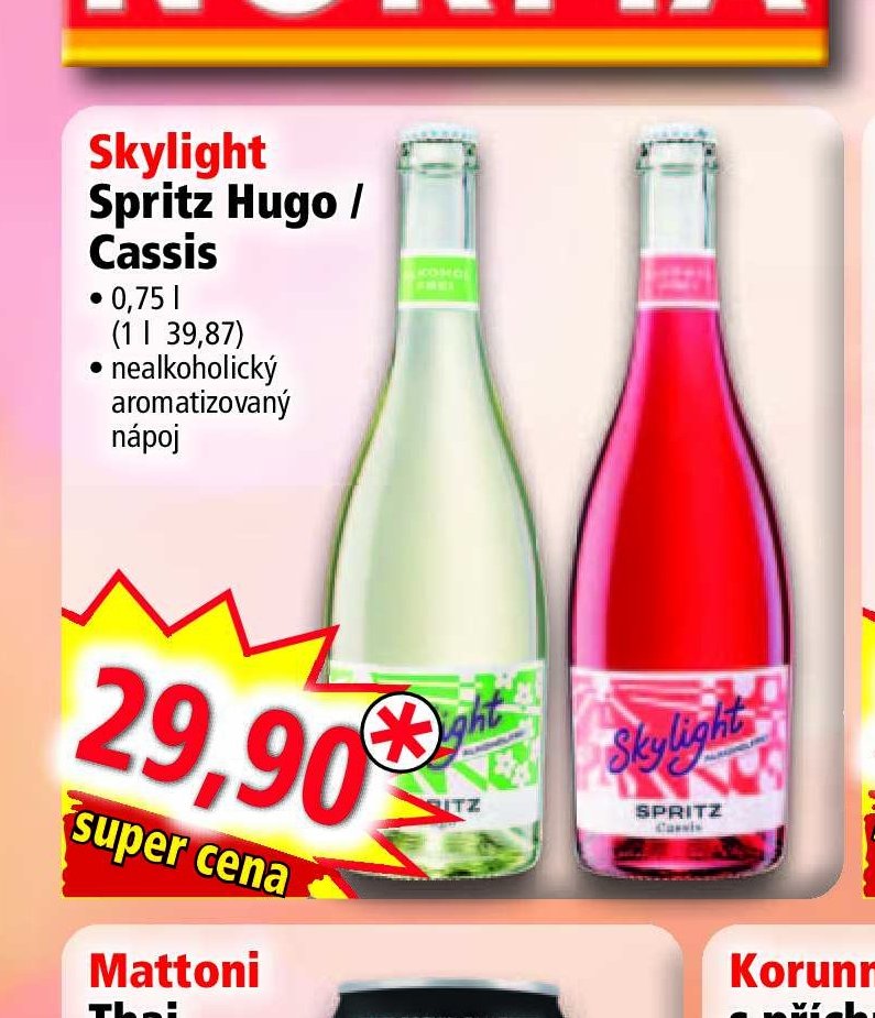 Skylight Spritz Hugo / Cassis