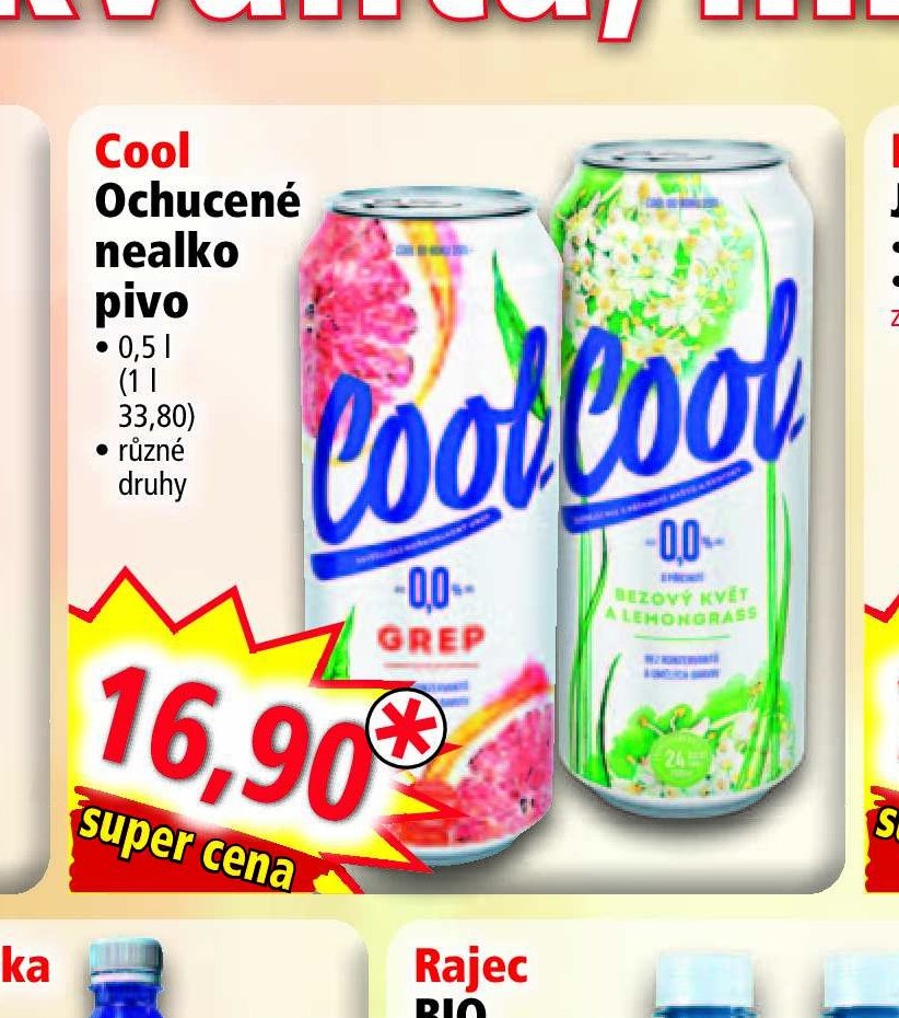 Cool Ochucené nealko pivo