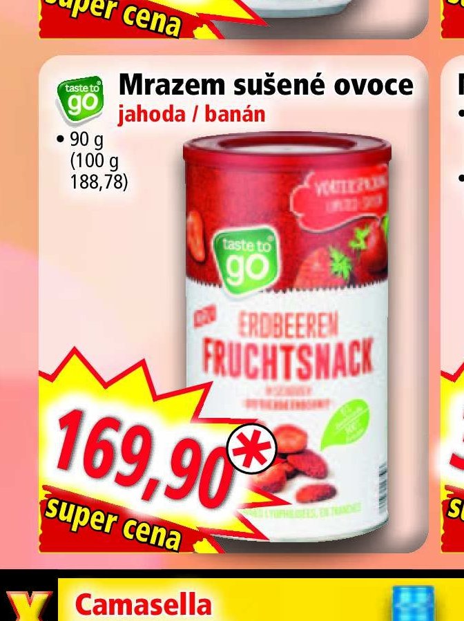 Mrazem sušené ovoce