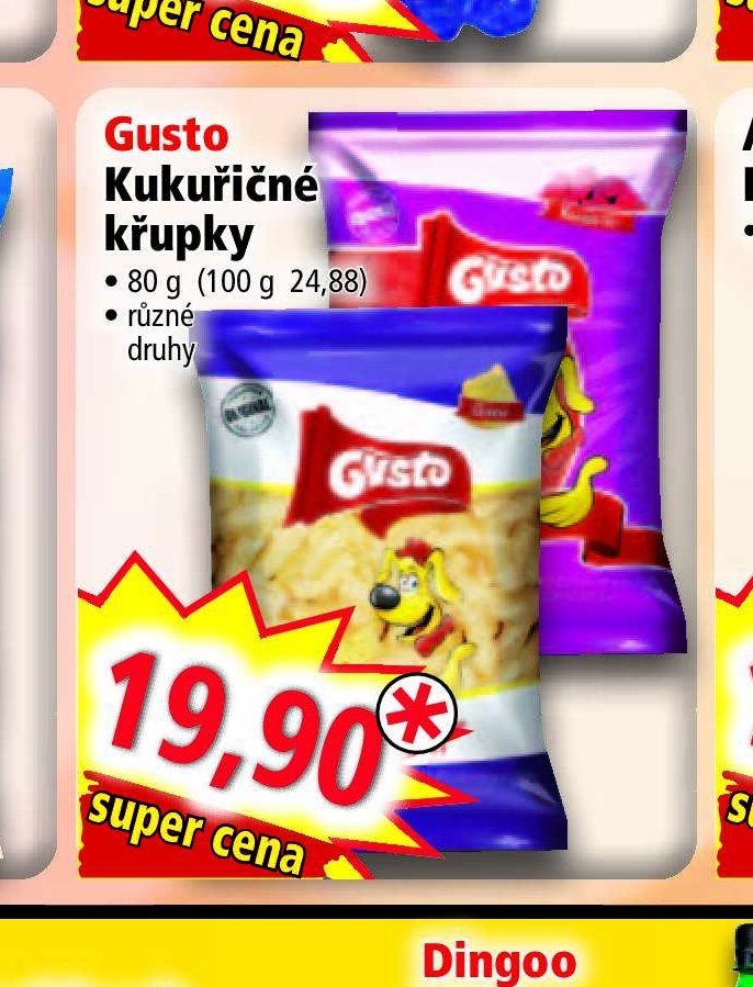 Gusto Kukuřičné křupky