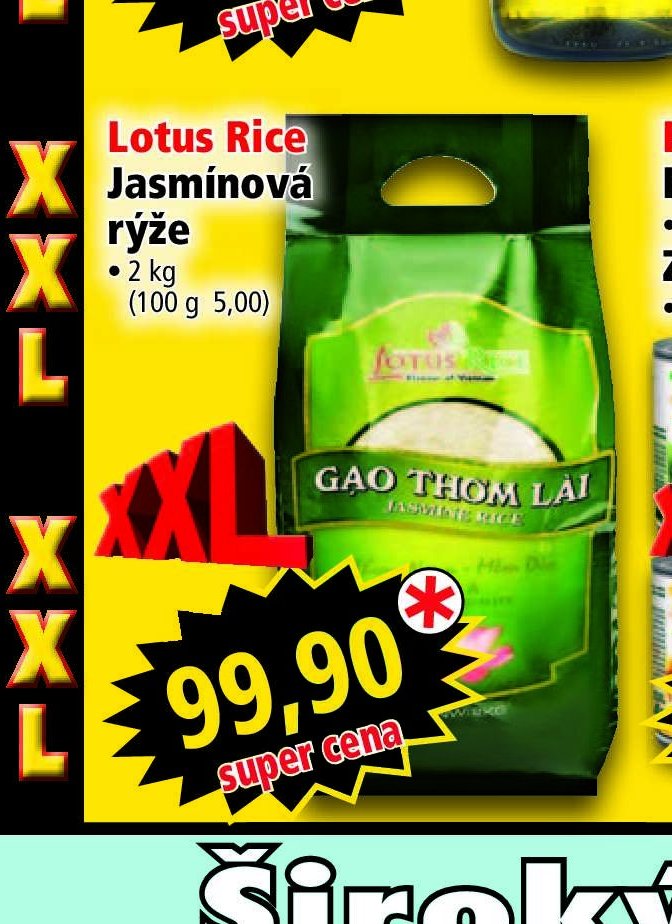 Lotus Rice Jasmínová rýže