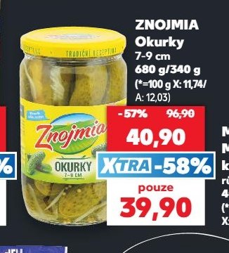 ZNOJMIA Okurky