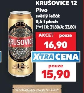 KRUŠOVICE 12 Pivo