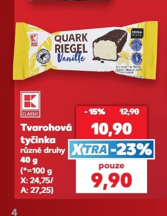 Quark Riegel Tvarohová tyčinka