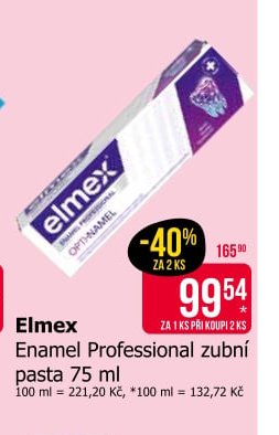 Elmex Enamel Professional zubní pasta 75 ml