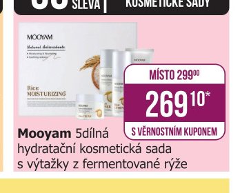 Mooyam 5dílná hydratační kosmetická sada