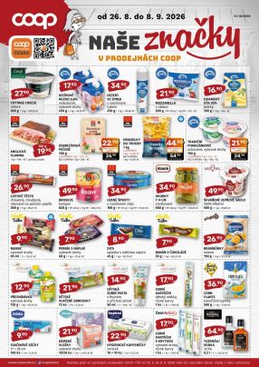 aktuální leták COOP 26.8.2026-8.9.2026