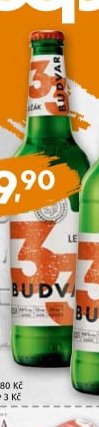 Budvar 33 světlé pivo ležák