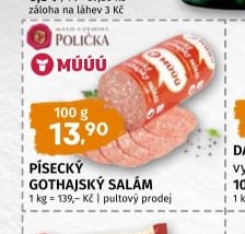 Písecký gothajský salám