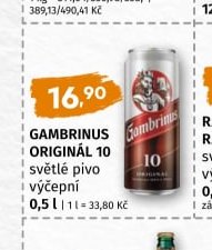 Gambrinus Originál 10
