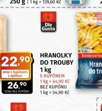 DIE GUSTA HRANOLKY DO TROUBY 1 kg