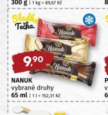 SLADKÁ TEČKA NANUK