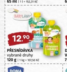 BABYLAND PŘESNÍDÁVKA