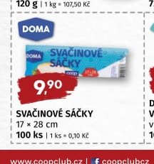 DOMA SVAČINOVÉ SÁČKY