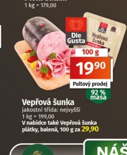 Vepřová šunka
