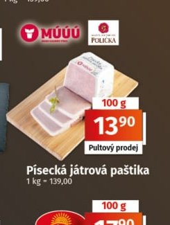 Písecká játrová paštika