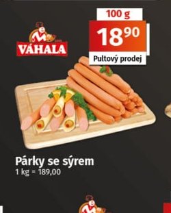 Párky se sýrem