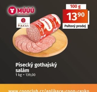 Písecký gothajský salám