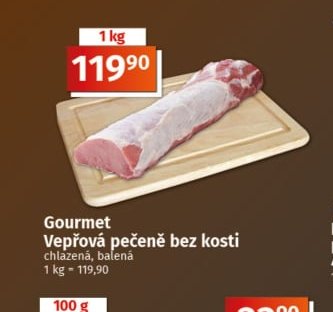 Gourmet Vepřová pečeně bez kosti