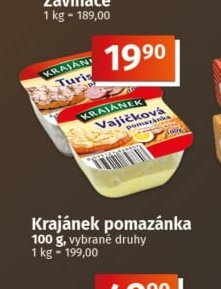 Krajánek pomazánka