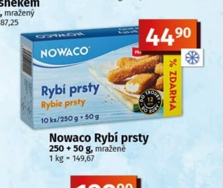 Nowaco Rybí prsty