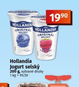 Hollandia Jogurt selský