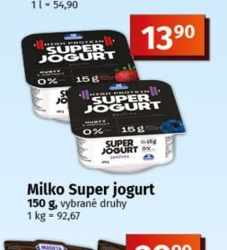 Milko Super jogurt