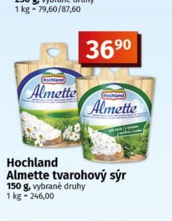Hochland Almette tvarohový sýr