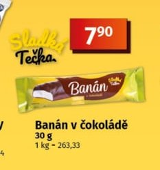 Banán v čokoládě