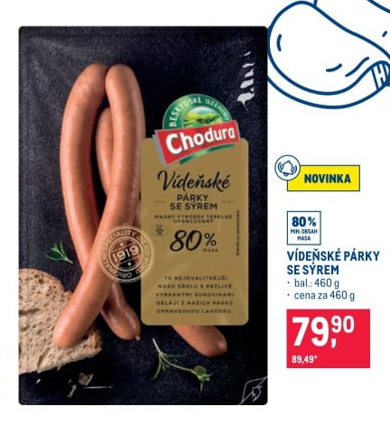 VÍDEŇSKÉ PÁRKY SE SÝREM