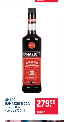 AMARO RAMAZZOTTI 30%