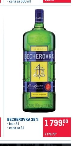 BECHEROVKA 38%